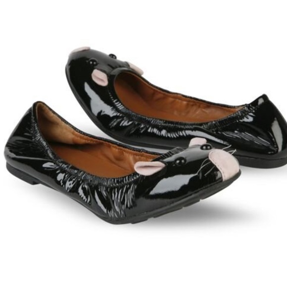 Marc By Marc Jacobs Shoes - MARC by Marc Jacobs Mouse Ballet Flats in Black Patent Leather | 40